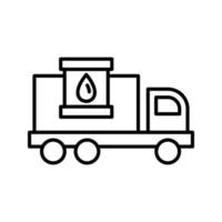 Fuel Truck Vector Icon