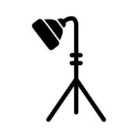 Unique Light Stand Vector Icon