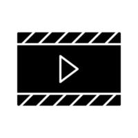 Unique Video and Animation Vector Icon