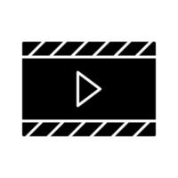 Unique Video and Animation Vector Icon