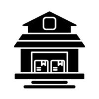 Warehouse Vector Icon