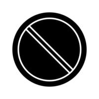 Prohibited Vector Icon