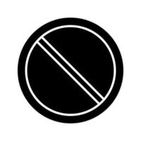 Prohibited Vector Icon