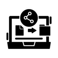 File Share Vector Icon