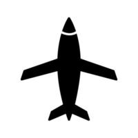 icono de vector de avión