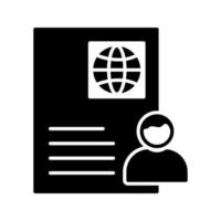 Global Profile Vector Icon