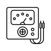 Voltmeter Vector Icon