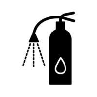 Unique Using Extinguisher Vector Icon