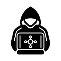 Hacker Vector Icon