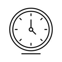 icono de vector de reloj