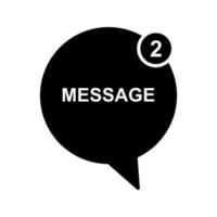 Message Bubbles Vector Icon