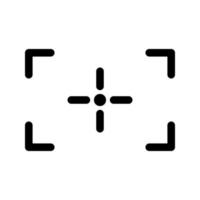 Unique Focus Vector Icon