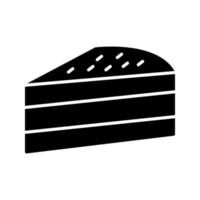 Cake Slice Vector Icon