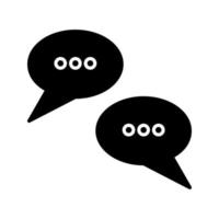 Conversation Bubbles Vector Icon