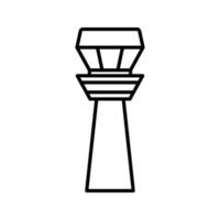 Control Tower Vector Icon