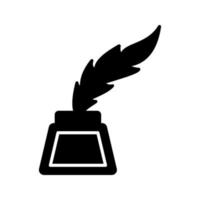 Inkwell Vector Icon