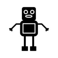 Unique Robot Vector Icon