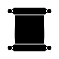 Scroll of Paper Vector Icon