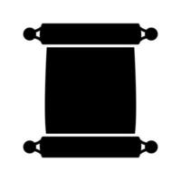 Scroll of Paper Vector Icon