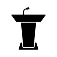 Podium Vector Icon