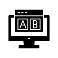 AB Testing Vector Icon