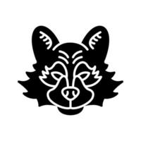 Raccoon Vector Icon