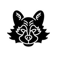 Raccoon Vector Icon