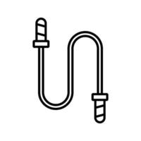 Jumping Rope Vector Icon