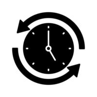 Run Time Vector Icon