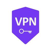 Secure vpn connection. Virtual private network web security privacy concept personal data protection. Vector stock illustration. EPS 10.