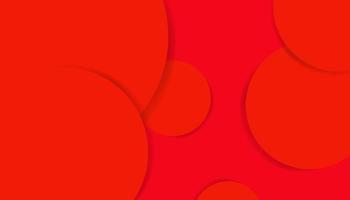 Orange circle shape banner background. Vector illustration. EPS 10.