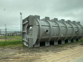 Heat Exchanger and Column, Heat Exchanger Gas separation plant photo