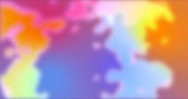 Abstract beautiful multicolored blurred colored smoke melted iridescent lava lamp bubbles on a gradient background photo