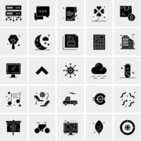 25 Universal Business Icons Vector Creative Icon Illustration to use in web and Mobile Related project