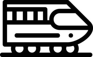 Train Line Icon vector