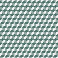 Seamless background pattern with cube texture, geometric design, eps10 vector