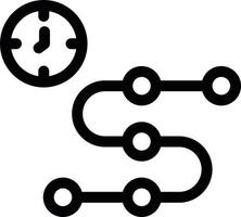 Time Line Icon vector