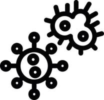 Microorganisms Line Icon vector