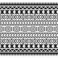 patrón de hawaii tribal maorí polinesio sin fisuras. fondo para tela, papel tapiz, plantilla de tarjeta, papel envolvente, decoración, alfombra, textil, cubierta. patrón de estilo de tatuaje étnico vector