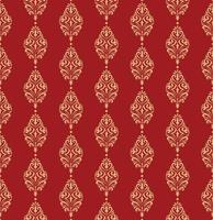 Luxury damask seamless pattern ornament, royal victorian texture for fabric, wall decoration, table cloth vector