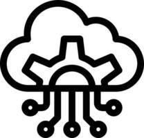Data Adjustment Line Icon vector