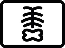 Radiology Line Icon vector