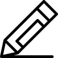 Pencil Line Icon vector