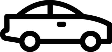 Car Line Icon vector