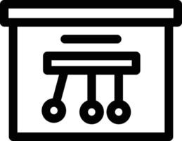 Physics Line Icon vector