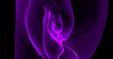 Abstract background. Purple moving lines and waves look like magical energy beautiful glowing smoke in space or fabric photo