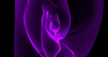 Abstract background. Purple moving lines and waves look like magical energy beautiful glowing smoke in space or fabric photo