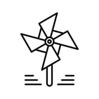 Pinwheel Vector Icon