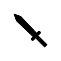 Unique Sword Vector Icon