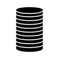 Stack of Coins Vector Icon